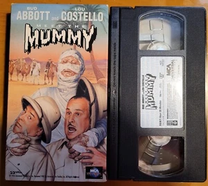 1993 MCA Universal VHS: 1955 Abbott and Costello Meet the Mummy - Picture 1 of 5