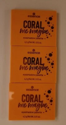 3 Essence Coral Me Maybe Eyeshadow Palette 6 Shades..  NEW - Image 1 of 2