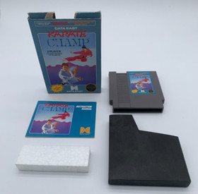 Karate Champ (NES, 1986) Tested & Working - CIB (5-Screw)