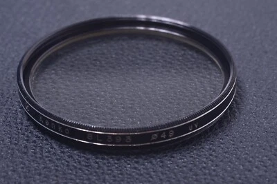 ✅ KENKO UV SL39. 3 49MM FILTER GENUINE VINTAGE LENS OR CAMERA SCREW IN 17-1 - Image 1 of 2