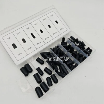 Car Vacuum Dust Caps Hose Caps Kit For Automobile Crburetor Rubber Dropper Cover - Image 1 of 4