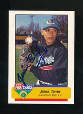1994 Fleer ProCards Minor League Jaime Torres #479 signed auto autograph tough