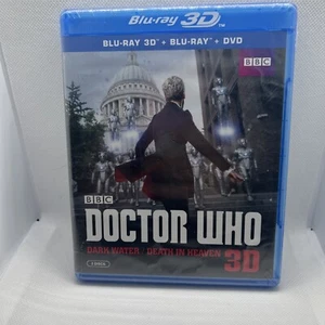 DOCTOR WHO: DARK WATER/DEATH IN HEAVEN 3D, BLU-RAY 3D+BLU-RAY+DVD, New - Picture 1 of 3