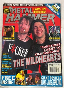 Metal Hammer Magazine Wildhearts August 1995 Skid Row Sepultura - Picture 1 of 6