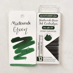 Monteverde Ink Cartridges - Green - Picture 1 of 1