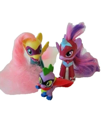 My Little Pony Twilight Sparkle, Fluttershy, and Spike Power Ponies - Image 1 of 4