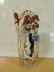 Road Runner Wile E. Coyote Pepsi Glass 1976 - Picture 1 of 4