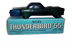 VTG Avon WILD COUNTRY After Shave Thunderbird '55 2 oz Car Collectors Gift - Picture 1 of 5