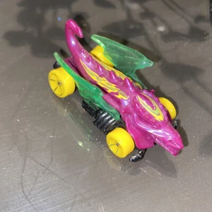 Hot Wheels Purple Dragon Blaster with Green Wings  Exclusive 2018 Loose - Picture 1 of 3