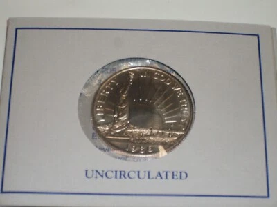 Superb 1986-D Statue of Liberty 100th Birthday Mint US Half Dollar w/box. Choice - Image 1 of 4