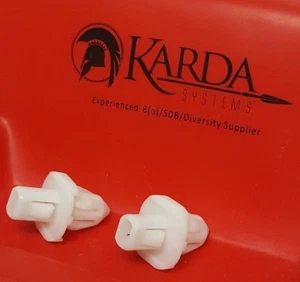 90661-ST7-003 X2 OEM HONDA GUARDABARROS PARA PARACHOQUES DELANTERO CLIPS PAR 94-01 INTEGRA - Imagen 1 de 3