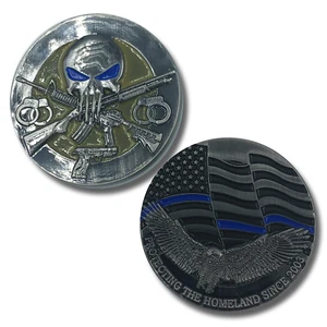 SK 029 Thin Blue Line Tools of the Trade Challenge Coin - Bild 1 von 1