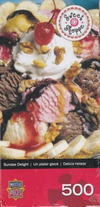 Sundae Delight Sweet Shoppe 500 Piece Master Pieces Puzzle - Picture 1 of 1