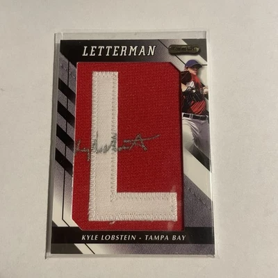 2008 Razor Letterman Kyle Lobstein #KL Auto Letter L - Image 1 of 2