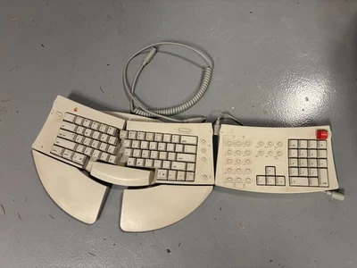 Apple Adjustable Keyboard  w/ number pad numpad and cables - Image 1 of 3