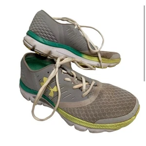 Under Armour Speedform Zapatos para Correr Tenis Atléticos Gris Amarillo Talla 9 - Imagen 1 de 7