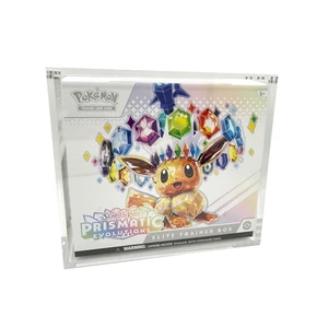 CF Pokemon ETB Acrylic Display Case Magnetic Protector Elite Trainer Box - Picture 1 of 5