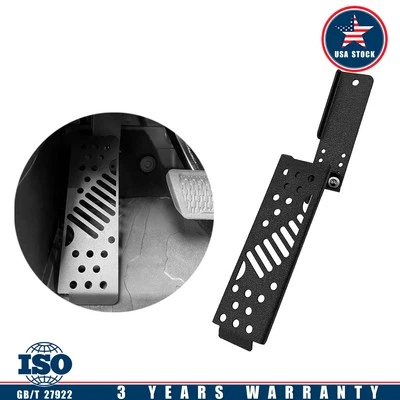 Foot Rest Kick Panel Left Side Dead Pedal for Jeep Wrangler 2018-23 JL & JT Foto 1 de 4