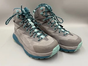 Damen-Wanderschuhe HOKA Sky Kaha, frostgrau & Aqua Haze, Größe 9,5 - Bild 1 von 14