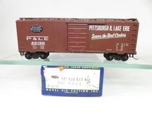 Roundhouse 2042 HO Scale P&LE Pittsburgh and Lake Erie 40' Box Car #20190 Kadees - Picture 1 of 6