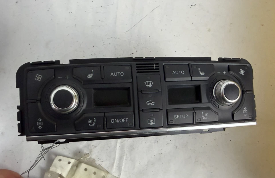 AUDI A8 S8 2004-2010 unidad de control de temperatura climática calefacción aire acondicionado delantero OEM Foto 1 de 4