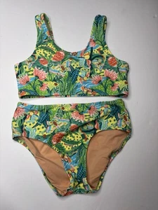 Crewcuts By J. Crew Girls Bikini Swimsuit Youth Size 14 - Picture 1 of 6