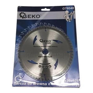 HM lama circolare per legno lama circolare lama per legno 185 mm x 20 mm 60 denti 60 Z - Foto 1 di 6