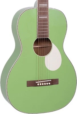 Guitarra acústica Recording King de 6 cuerdas, derecha, verde revolución (RPS-7-GN) Foto 1 de 4