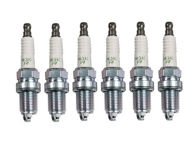 Lexus LX450 Scion Toyota T100 NGK V Power Resistor Set of 6 Spark Plugs BKR5EYA Foto 1 de 4