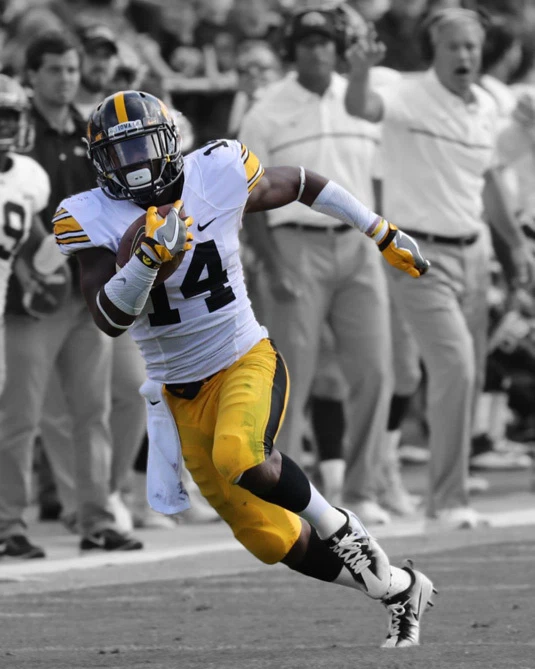 Iowa Hawkeyes DESMOND KING Glossy 8x10 Spotlight Photo Print Poster - Image 1 of 1