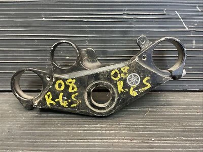 Yamaha YZF R6S 2008 techo triple árbol horquilla tubo puente recto #26 Foto 1 de 4
