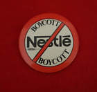 Épingle Nestlé Vintage Canadian Boycott. Très bon état