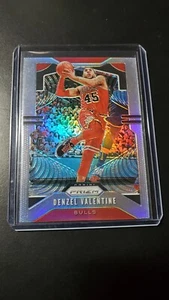 2019-20 Panini Prizm Denzel Valentine Silver Parallel Chicago Bulls - Picture 1 of 2