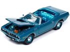 1971 Plymouth Barracuda Convertible Blue Fire Metallic with Blue Interior "Mecu
