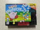 Kirby's Avalanche SNES 1er imprimé fabriqué au Japon H-Seam SCELLÉ USINE WATA VGA