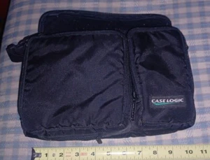Case Logic Large Fanny Pack for CD Player and Accessories 3 Zipper Pockets Nylon - Picture 1 of 4