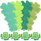 Glitter Shamrock Stickers - 500pcs for St. Patrick's Day