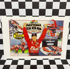 NASCAR Sam Bass Dale Earnhardt Jr 2004 Daytona 500 Win Print 6x4 - Picture 1 of 2