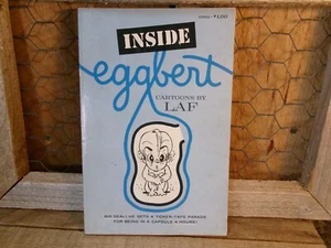 Vintage 1963 Inside Eggbert ~ Cartoons by Laf - Imagen 1 de 4