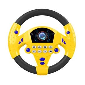 Electric Musical Copilot Stroller Steering Wheel Child Baby Educational Toy
