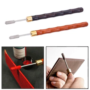 Leder Handwerk Kante Rollstift Applikator Ölmalerei Färbung Werkzeug DIY - Picture 1 of 12