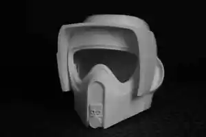 3D gedruckter Star Wars Scout Trooper Helm - Bild 1 von 6