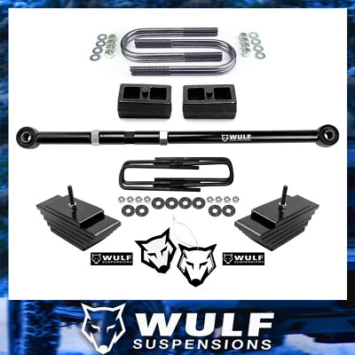 3.5" Front 2" Rear Leveling Lift Kit w/ Track Bar For 1999-2004 Ford F250 4X4 - Image 1 of 4