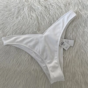 Hollister Damen Bikinihose XL weiß Bademode Stretch Badeanzug frech - Bild 1 von 4