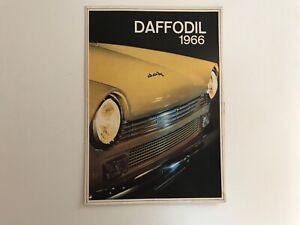 depliant brochure publicitaire de concession DAF dafodil 1966