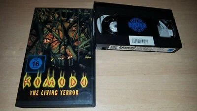 KOMODO - The living Terror - Echsenhorror - Columbia uncut Verleihtape - VHS - Bild 1 von 2