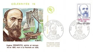 Envelope FDC FRANCE MAX JACOB 1976 LA ROCHELLE N4 - Picture 1 of 1