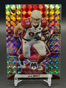 2022 Mosaic Football SILVER Mosaic Prizm #4 J.J. WATT ARIZONA CARDINALS - Picture 1 of 2