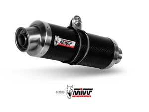 AT.009.L2S TERMINALE SCARICO CARBONIO MIVV GP TRIUMPH STREET TRIPLE 675 2007-12 - Foto 1 di 1