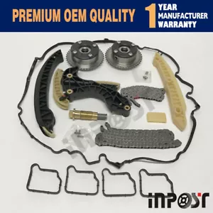 Camshaft Adjuster Timing Chain Kit for Mercedes S204 W203 W204 W211 M271 - Foto 1 di 6